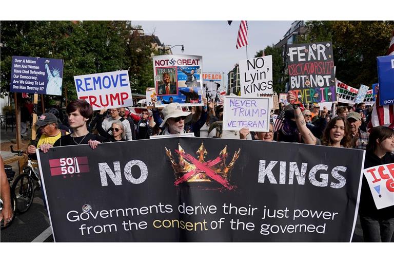 Seit Trumps zweiten Amtsantritt hat es in den USA deutlich mehr Demonstrationen als in seiner ersten Amtszeit gegeben.