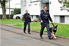 SEK-Einsatz in Waiblingen-Hohenacker. Foto: 7aktuell.de/Kevin Lermer