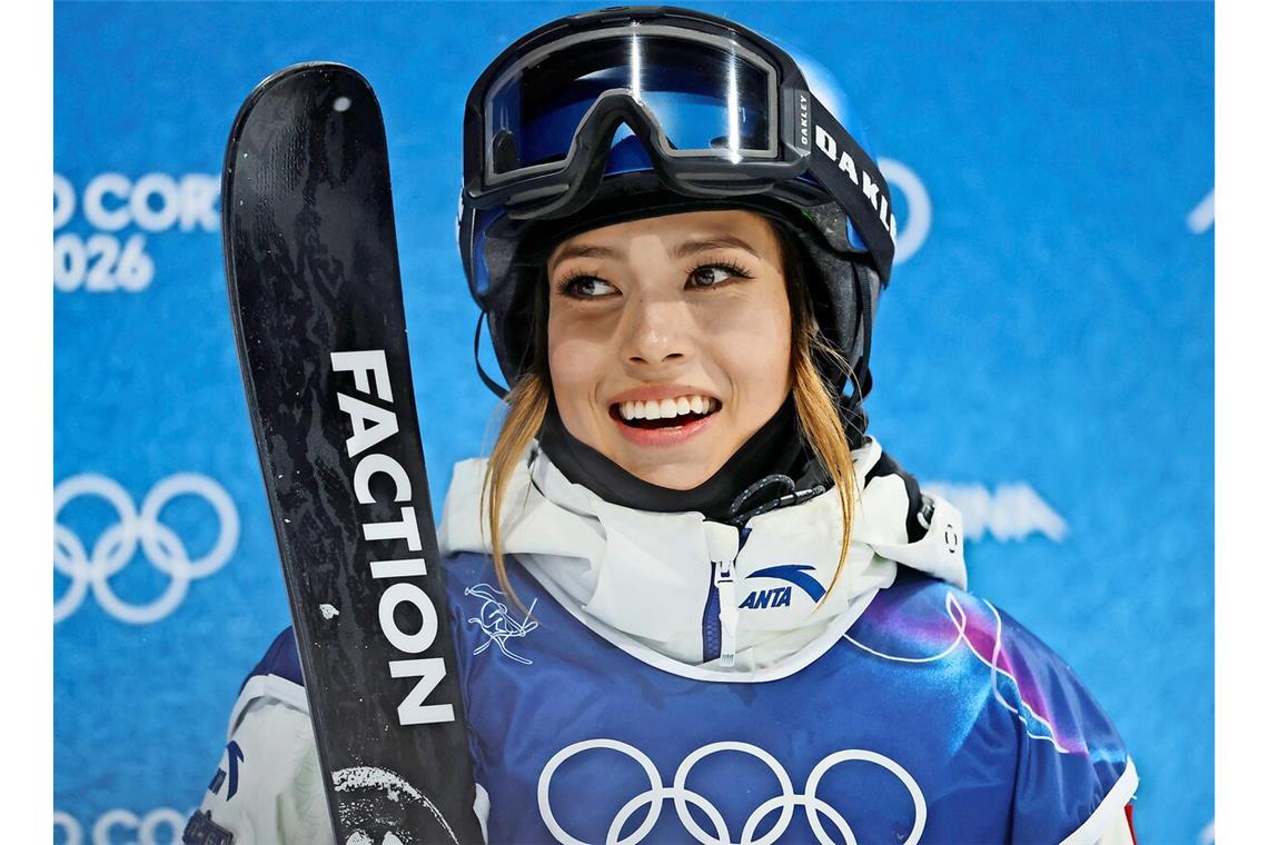 Selbstbewusst und nicht auf den Mund gefallen: Eileen Gu