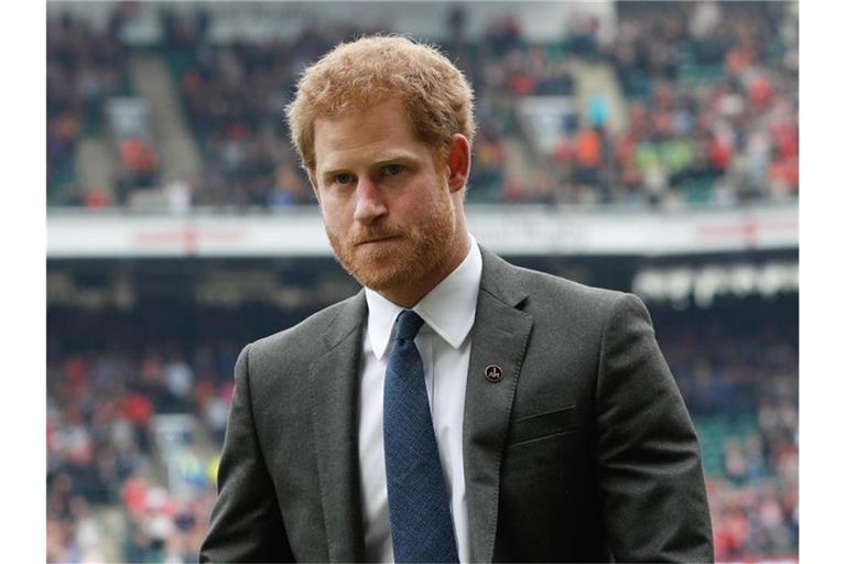 „Selbstfürsorge ist das erste, was wegfällt“: Prince Harry. Foto: Adrian Dennis/AFP/PA/dpa/Archiv