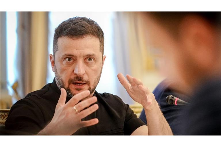 Selenskyj: Putin will nicht verhandeln. (Archivbild)
