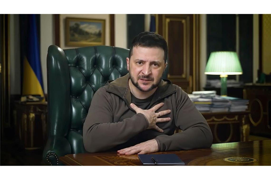 Selenskyj spricht von sechs Milliarden Euro Verlust, die Russlands Ölindustrie seit Jahresbeginn infolge von Drohnenangriffen zu verkraften hat. (Archivbild)