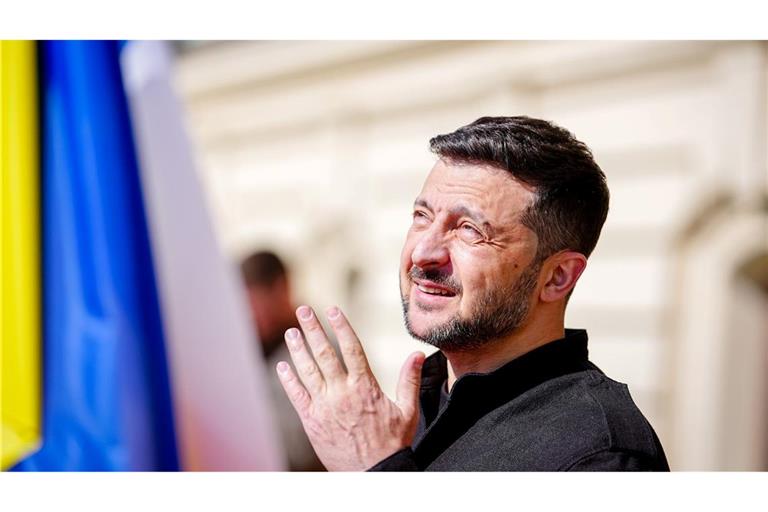 Selenskyj will sich persönlich mit Putin treffen. (Archivbild)