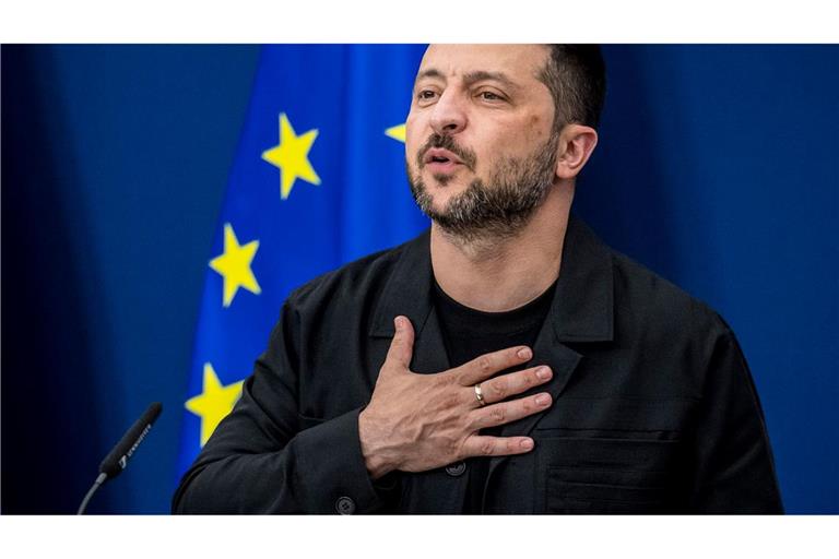 Selenskyj will Sicherheitsgarantien nach Nato-Vorbild.