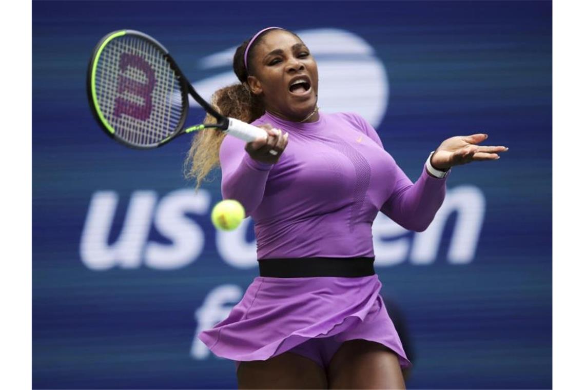 Serena Williams musste sich geschlagen geben. Foto: Charles Krupa/AP