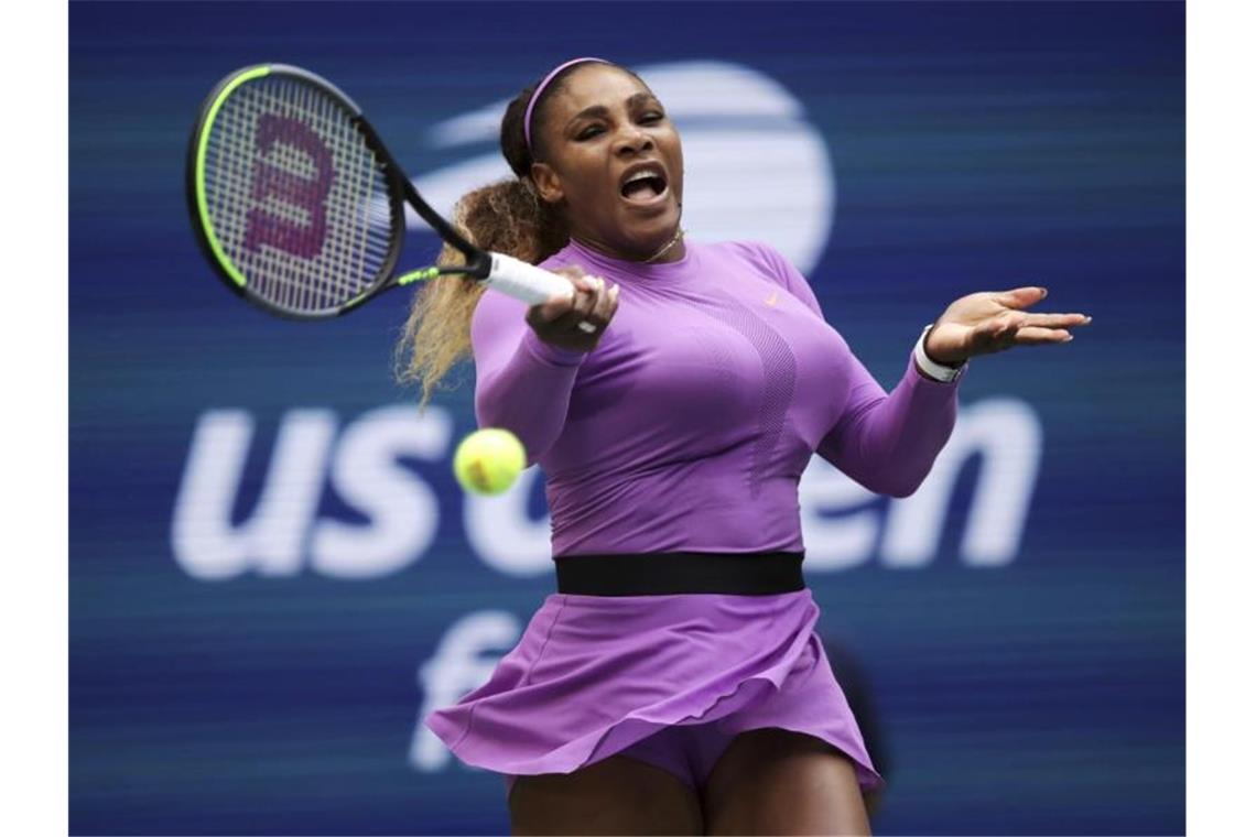 Andreescu verwehrt Tennis-Queen Williams den Rekord Serena Williams musste sich geschlagen geben. Foto: Charles Krupa/AP