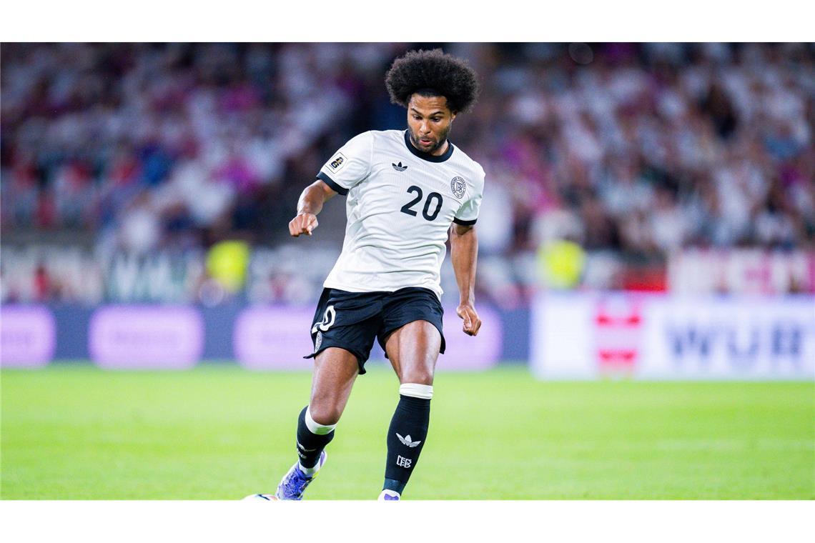 Ex-VfB-Spieler Woltemade trifft zum Sieg Serge Gnabry (Note 3,5): Überragend waren zuletzt die Leistungen beim FC Bayern, überragend war sein Auftritt in der DFB-Elf am Freitag gegen Luxemburg in Sinsheim – jetzt legte der Offensivmann in Belfast aber nicht in dieser Form nach. Wieder war er viel unterwegs, aber lange nicht so gefährlich und voller Esprit wie zuletzt. Scheiterte mit seinem strammen Schuss ins kurze Eck am nordirischen Keeper in Minute 70.