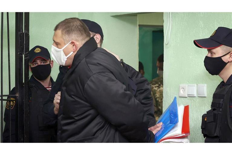 Sergej Tichanowski wurde in Belarus zu 18 Jahren Haft verurteilt, jetzt aber freigelassen. (Archivbild)