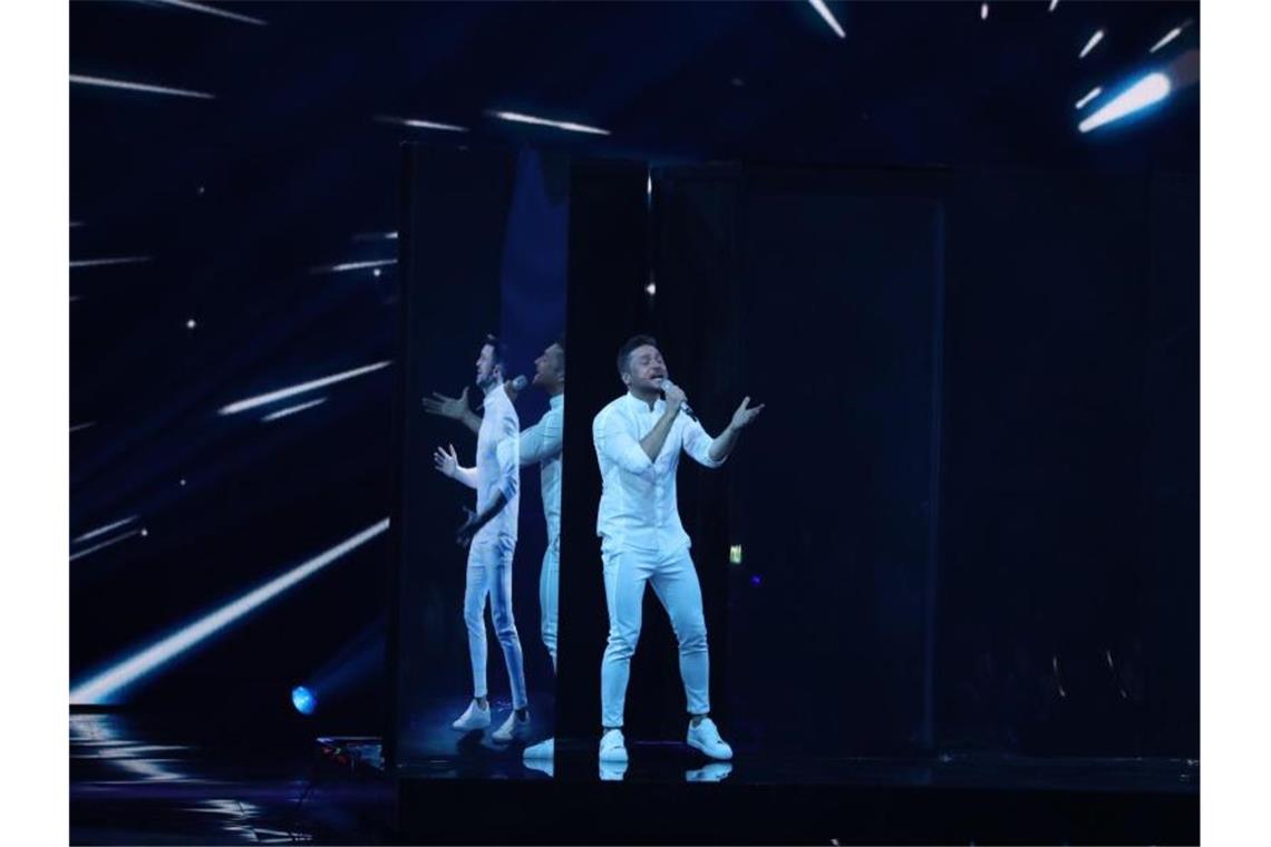 Niederlande gewinnen ESC - Madonna enttäuscht Sergey Lazarev aus Russland gehörte mit zu den Favoriten. Er wurde schließlich Dritter. Foto: Ilia Yefimovich