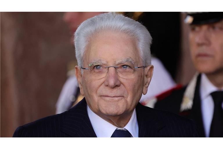 Sergio Mattarella ist einer der dienstältesten Staatschefs in Europa. (Archivbild)