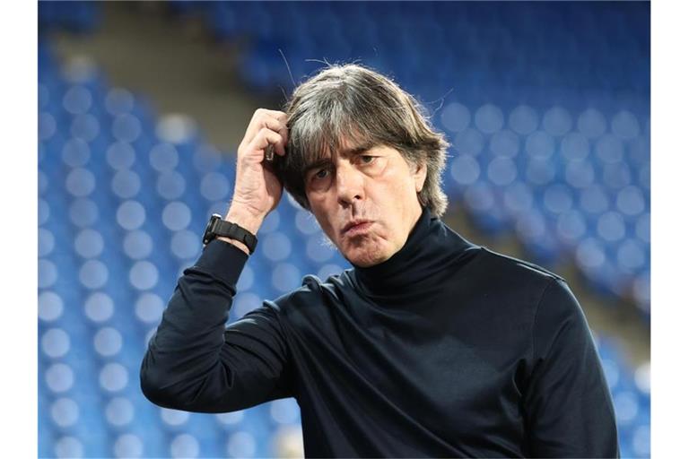 Setzt den Umbruch der Nationalmannschaft fort: Bundestrainer Joachim Löw. Foto: Christian Charisius/dpa