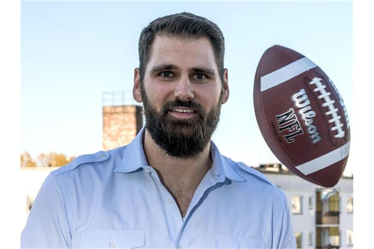 Setzt im Super Bowl auf Kansas: Ex-NFL-Profi Sebastian Vollmer. Foto: Jörg Carstensen/dpa