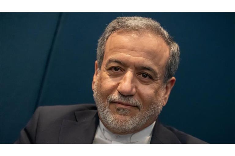 Seyed Abbas Araghtschii, Außenminster des Iran, nimmt an einem bilateralen Gespräch am Rande der UN Generalversammlung bei den Vereinten Nationen Teil.