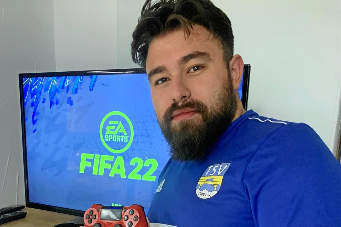 Seyfettin Akgül vom TSV Sulzbach-Laufen landet beim 3. BKZ-FIFA-Cup seinen ersten Sieg. Foto: privat