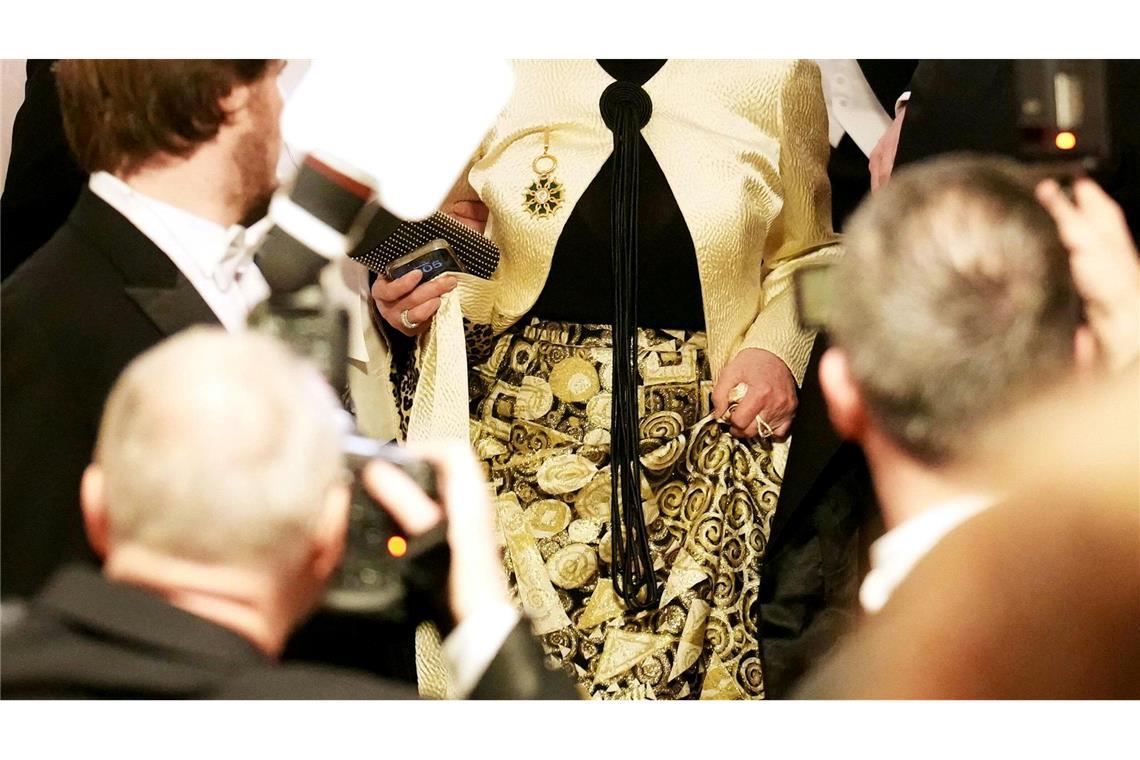 Sharon Stone beim 68. Wiener Opernball.