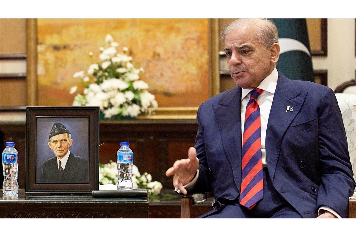 Shehbaz Sharif verkündigt eine Verständigung. (Archivbild)