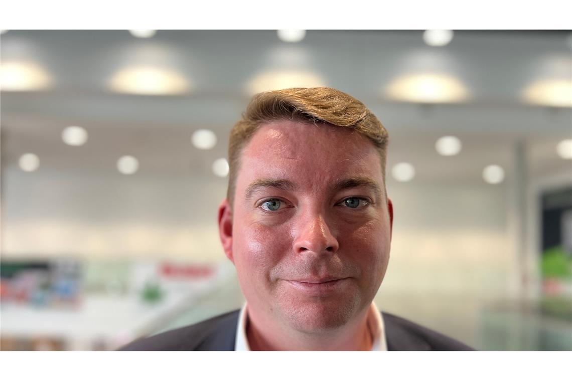 Shisha-Lobbyist Folke Rega, hier bei der Fachmesse Intertabac 2024.