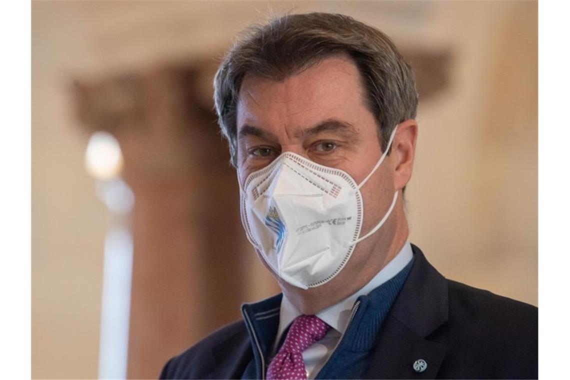 „Sich impfen zu lassen, sollte als Bürgerpflicht angesehen werden“: Markus Söder. Foto: Peter Kneffel/dpa