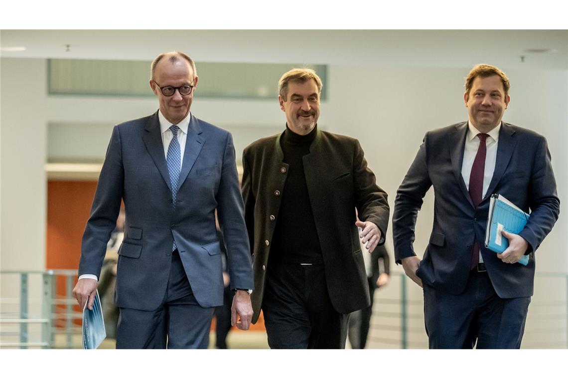 Sie haben vorgelegt, jetzt sind die jungen Abgeordneten der Union am Zug.