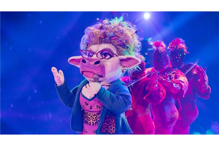 Sie hat gewonnen: Die maskierte Sängerin "Muuhnika".