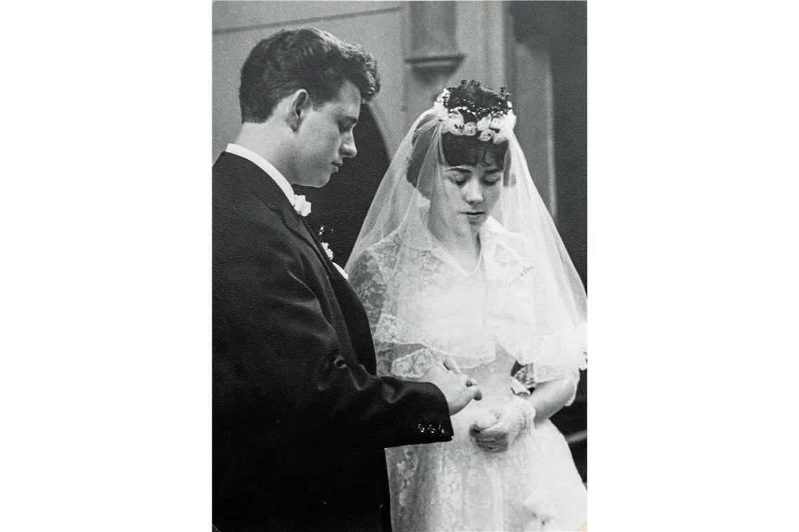 Auf dem Tanzboden kennengelernt Sie heirateten vor 60 Jahren in Backnang.