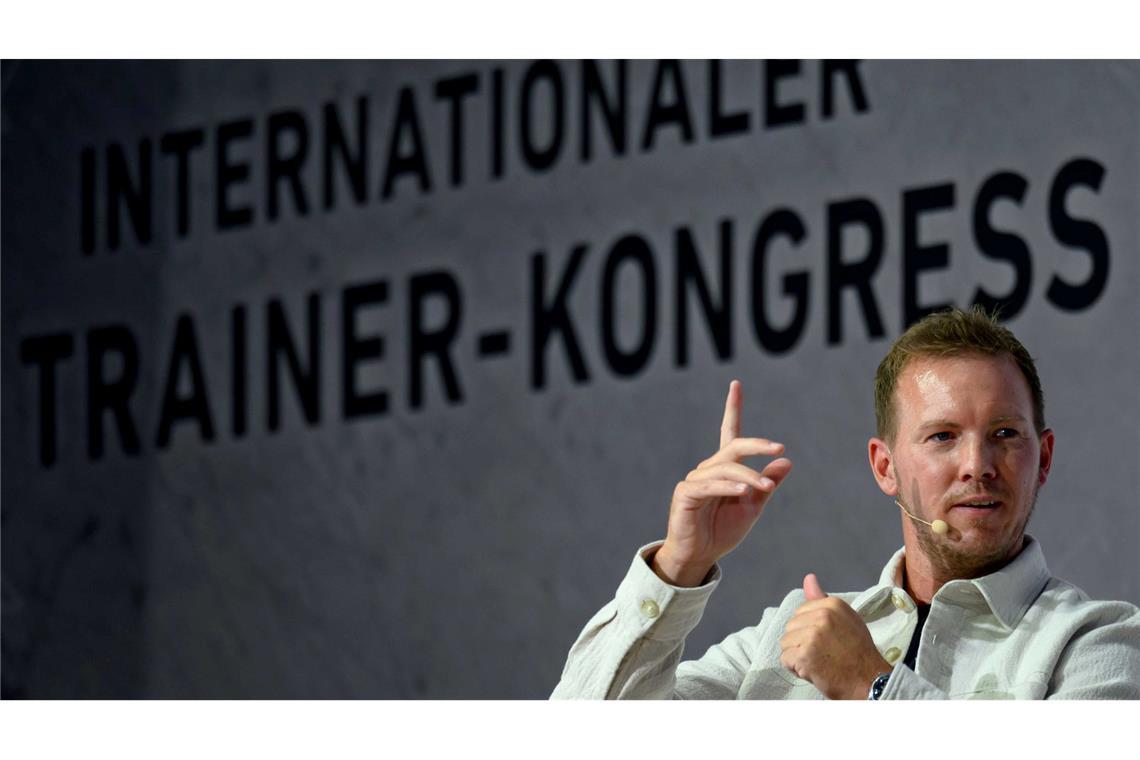 Deutsches Problem? Wenn Stars von morgen zu wenig spielen Sie sind mitverantwortlich für die Talentförderung: Die Trainer, angeführt vom DFB-Coach Julian Nagelsmann.