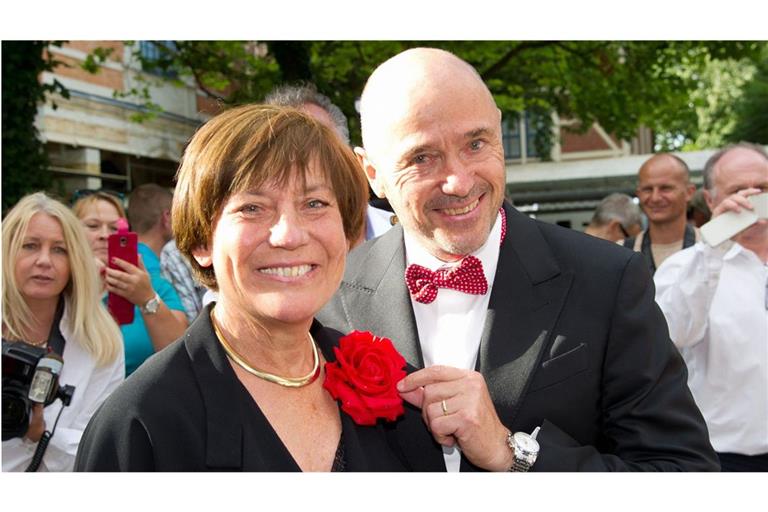 Sie war seine große Liebe: Christian Neureuther gemeinsam mit Rosi Mittermaier