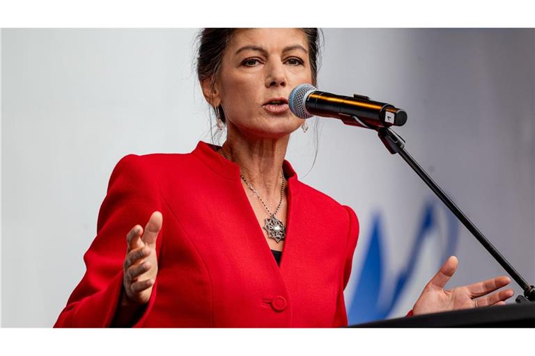 Sie wolle sich "weiter in führender Position im BSW engagieren", so Sahra Wagenknecht. (Archivbild)
