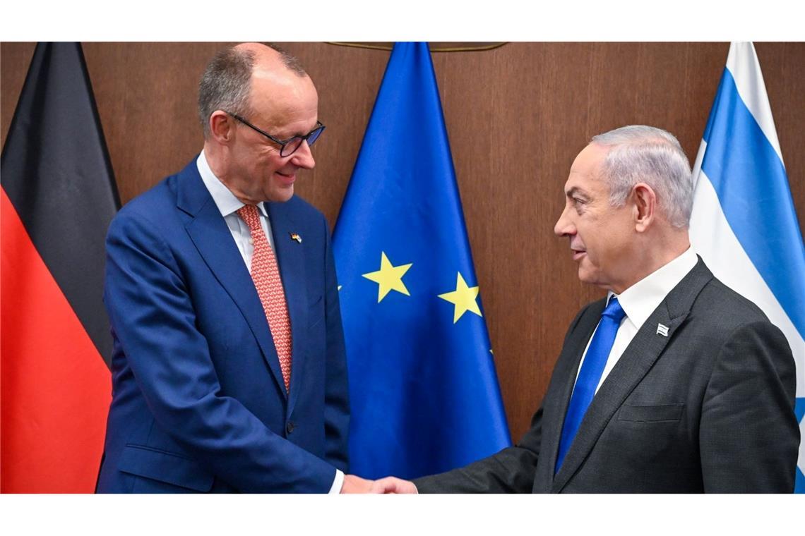 Sieben Monate nach seinem Amtsantritt reist der Kanzler erstmals nach Israel.