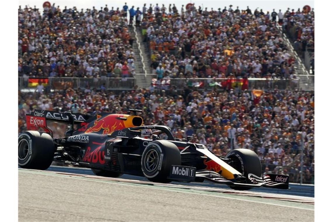 Sieger in Austin: Max Verstappen. Foto: Eric Gay/AP/dpa