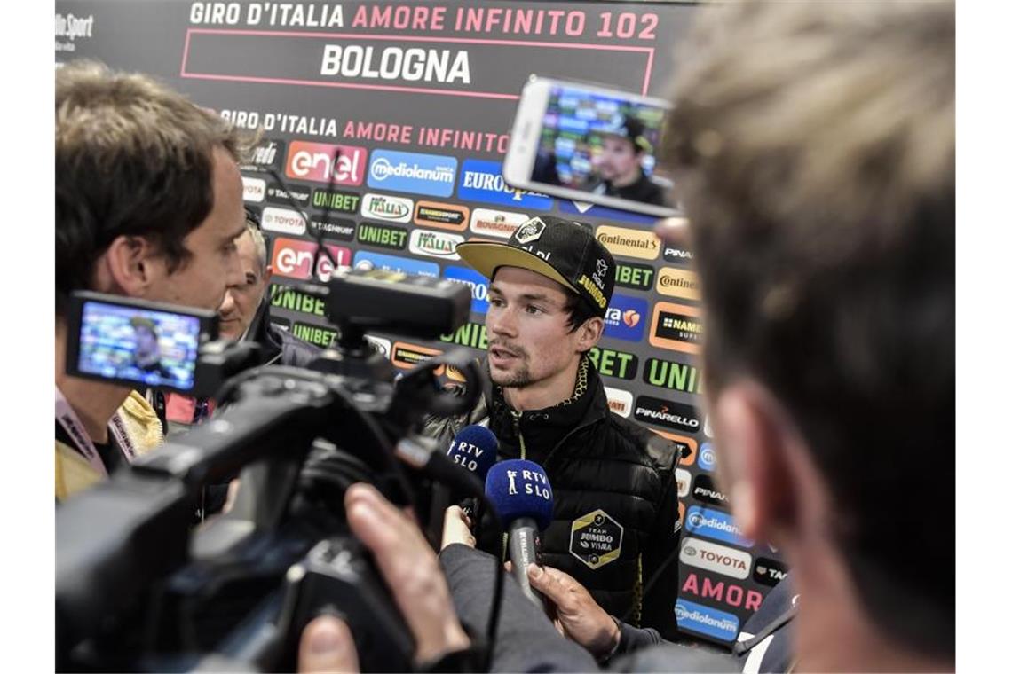 Siegesanwärter auf den Giro-Gesamtsieg 2019: Primoz Roglic. Foto: Marco Alpozzi/Lapresse/Lapresse via ZUMA Press