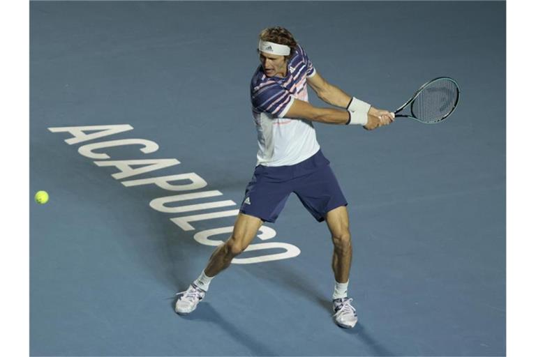 Siegreich in Acapulco: Alexander Zverev. Foto: Rebecca Blackwell/AP/dpa