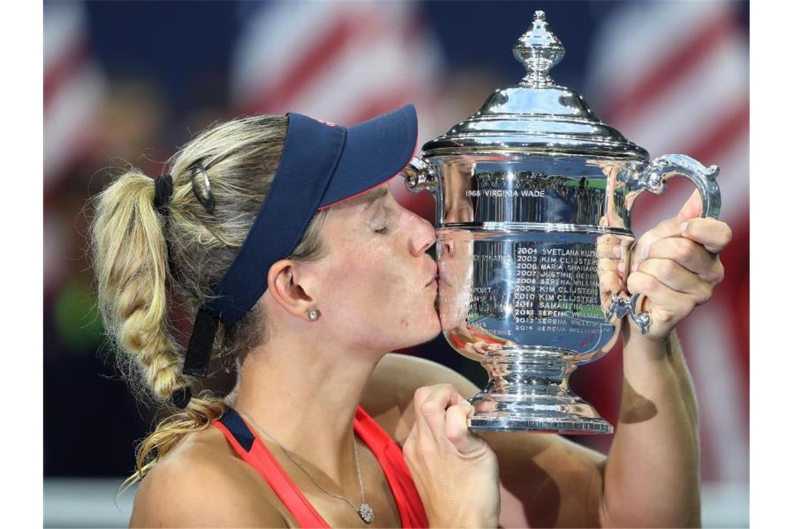 Siegte 2016 bei den US Open: Angelique Kerber. Foto: Justin Lane/epa