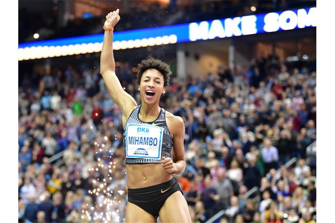 Weitsprung-Weltmeisterin Mihambo triumphiert beim Istaf Siegte in Berlin: Malaika Mihambo. Foto: Soeren Stache/dpa-Zentralbild/dpa