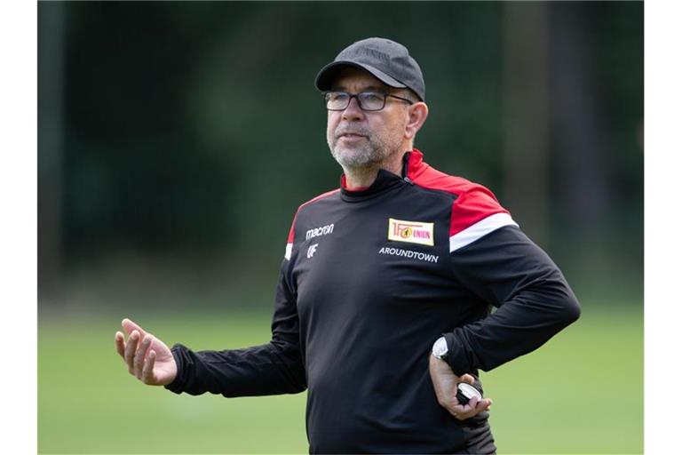 Sieht den 1. FC Union Berlin nicht als Kanonenfutter für die anderen Clubs: Trainer Urs Fischer. Foto: Soeren Stache/dpa