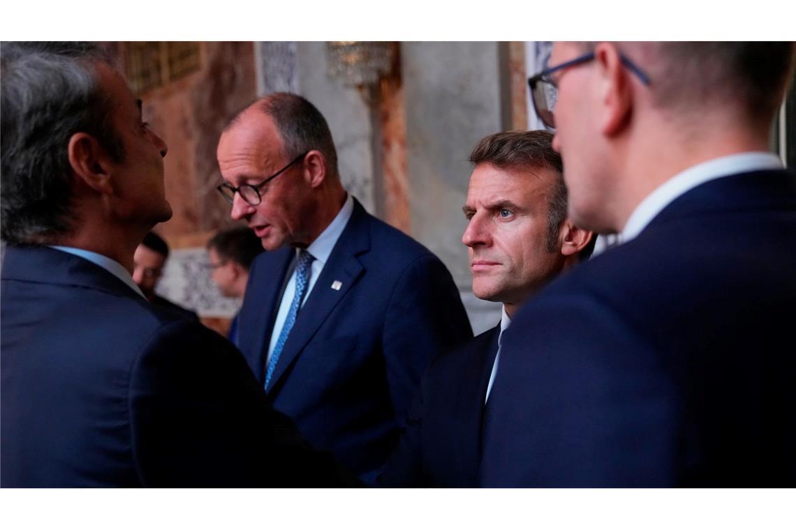 Sieht die Aufrüstung nicht als einziges wichtiges Gesprächsthema: Bundeskanzler Friedrich Merz.