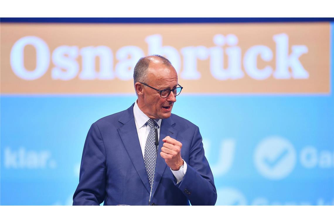 Der tapsige Weg des Friedrich Merz zum Reformkanzler Sieht die sozialen Sicherungssysteme in Gefahr: Friedrich Merz.