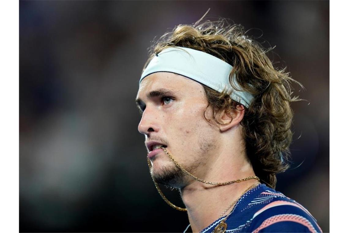 Sieht durch die Corona-Pause ältere Topstars im Vorteil: Alexander Zverev. Foto: Dave Hunt/AAP/dpa