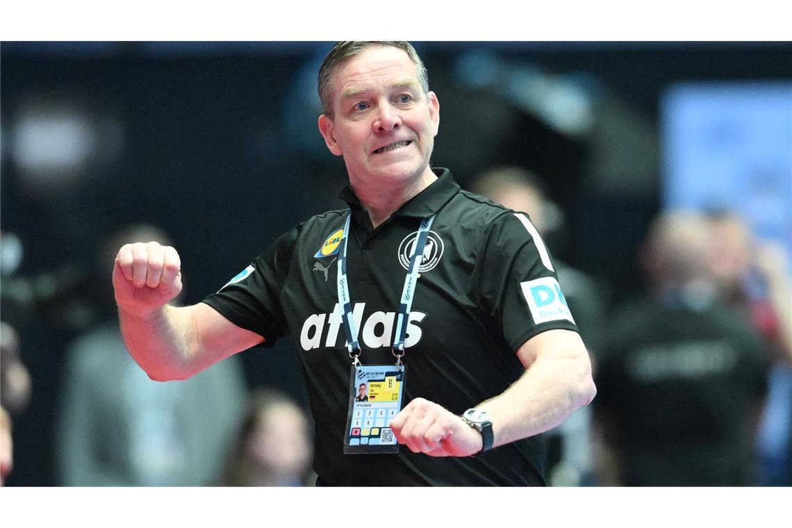 Sieht sich in seiner Arbeit bestätigt: Bundestrainer Alfred Gislason.