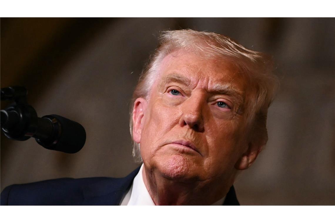 Sieht sich wegen der Epstein-Affäre großer Kritik ausgesetzt: US-Präsident Donald Trump.