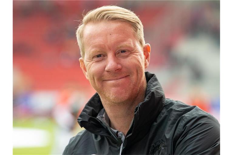 Sieht trotz der Personalprobleme eine „reelle Chance“ für den Außenseiter beim 1. FC Union Berlin: Paulis Trainer Timo Schultz. Foto: Stefan Puchner/dpa