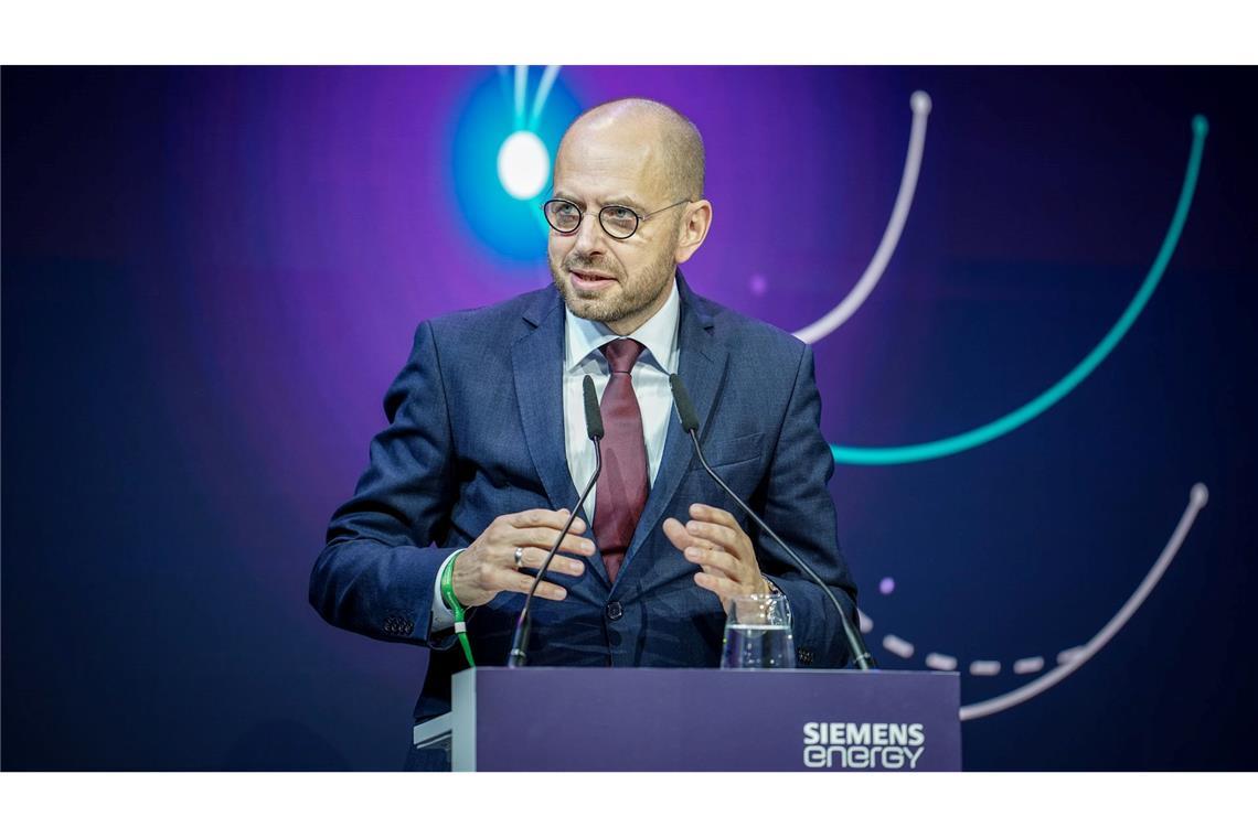 Erfolgreichstes Quartal - Siemens Energy im Aufwind Siemens-Energy-Chef Christian Bruch nennt die US-Zölle "ärgerlich, aber beherrschbar". (Archivbild)