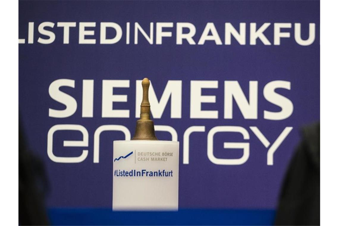 Siemens hatte Energy am 28. September - also zwei Tage vor Ende des Geschäftsjahres - an die Börse geführt. Foto: Frank Rumpenhorst/dpa