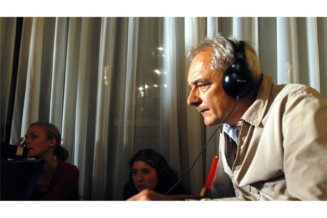 Sigi Rothemund bei Dreharbeiten für den Krimi "Donna Leon - Venezianisches Finale" 2002. Der Fernsehregisseur ist auf der Balearen-Insel Menorca gestorben.