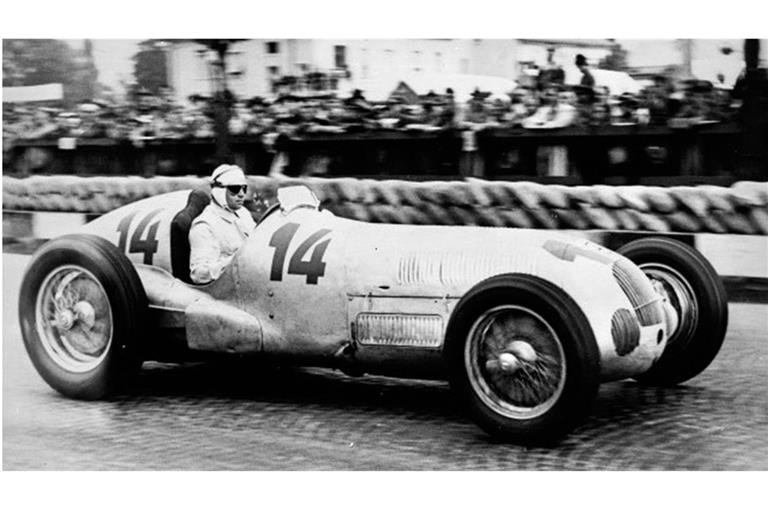 Silberpfeil-Fahrer Rudolf Caracciola