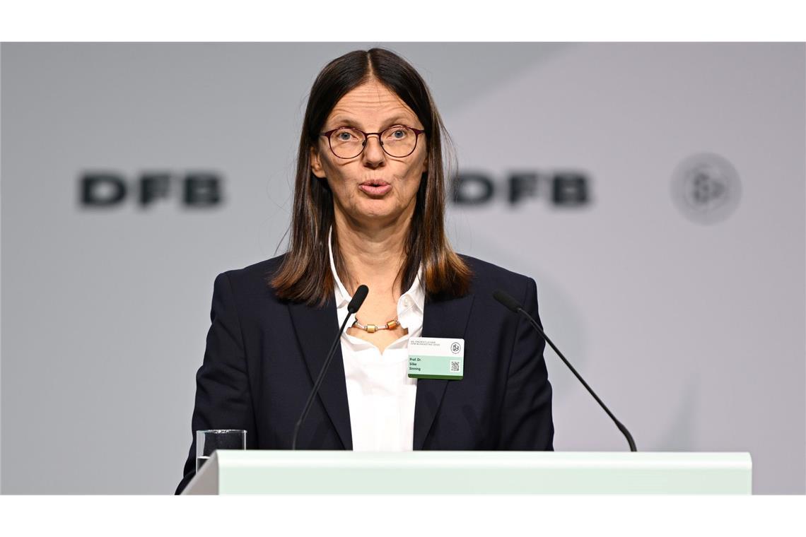 Silke Sinning bleibt Vizepräsidentin des DFB