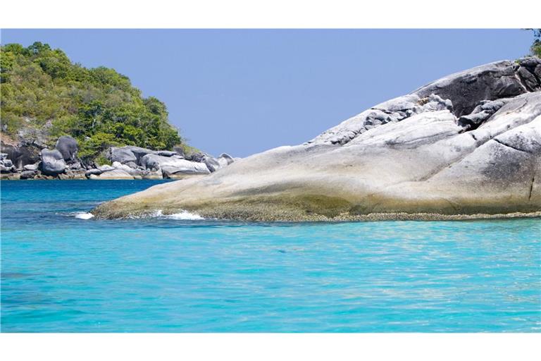 Similan-Insel vor Thailand.