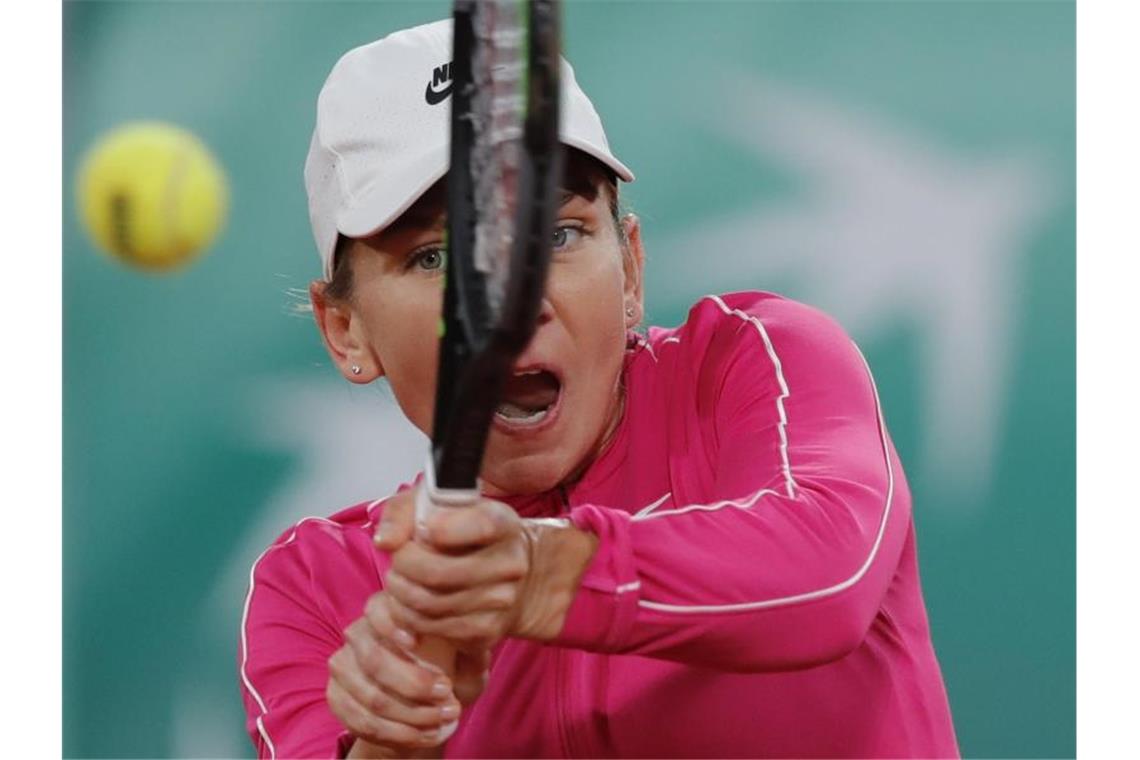 Zverev bei French Open mühelos in Runde zwei Simona Halep hatte in der ersten Runde keine Probleme. Foto: Christophe Ena/AP/dpa