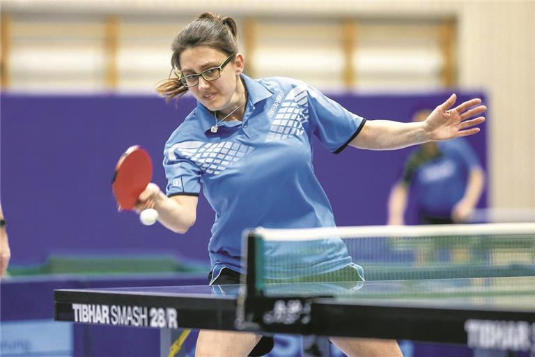 Simone Tomaschek feiert als Marathonspielerin mit dem TSV Oberbrüden zwei Meisterschaften, einen Pokalsieg und einen Aufstieg. Foto: A. Becher