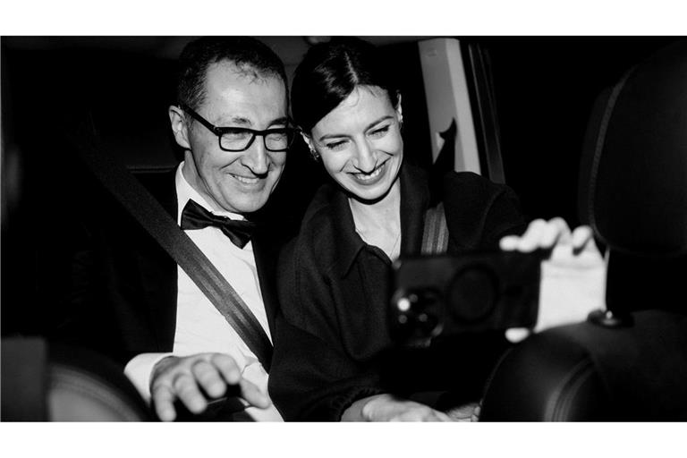 Sind jetzt ein Ehepaar: Grünen-Spitzenkandidat Cem Özdemir und Flavia Zaka.